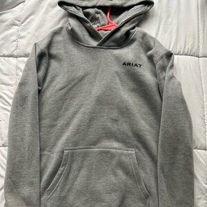 Boys Ariat Gray Hoodie